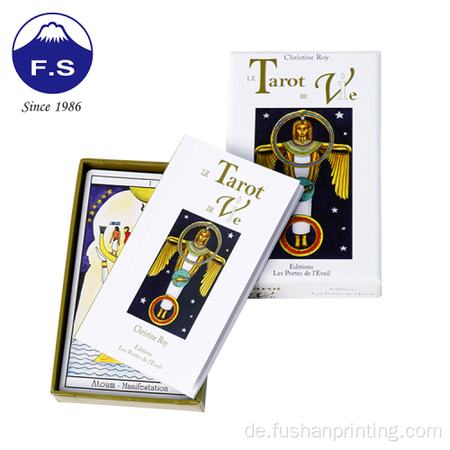 Buntes Erholungsblitztarot -Tarot -Karten -Set